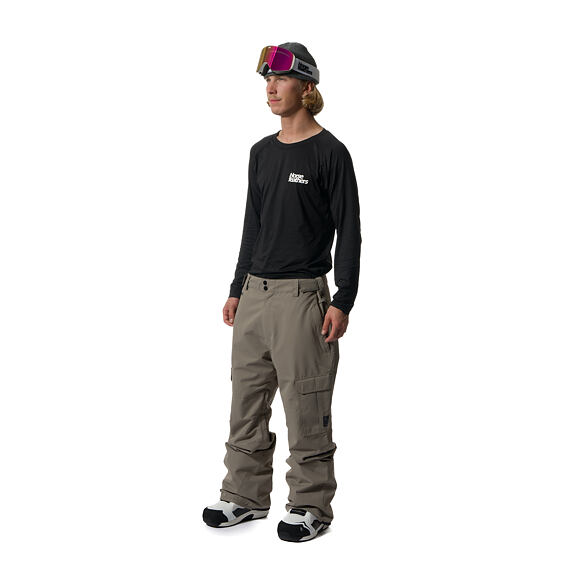 ανδρικό παντελόνι για χιονοδρομίες σε καφέ ανοιχτό χρώμα από την horsefeathers, rowen pants