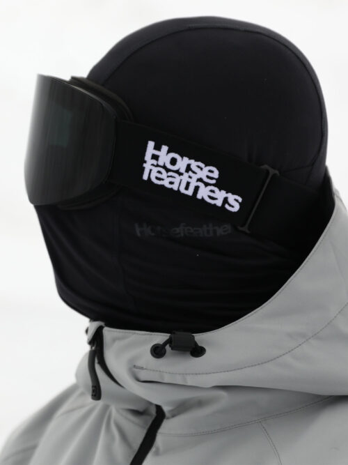 Horsefeathers Tundra Under Helmet Face Mask - Black Balaclava - Image 3