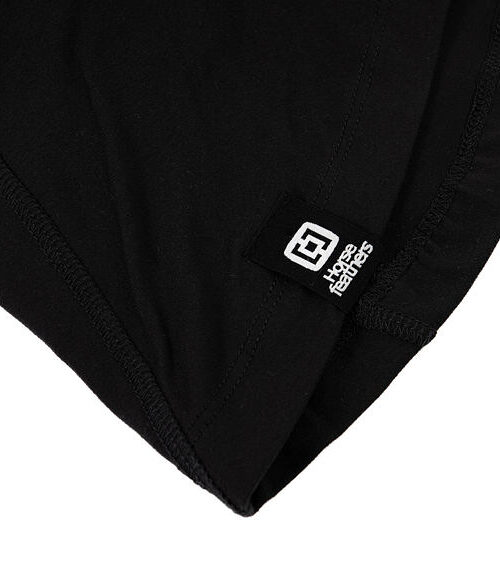 Horsefeathers Tundra Under Helmet Face Mask - Black Balaclava - Image 8