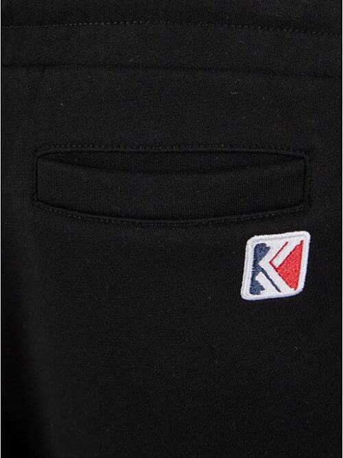 Karl Kani Small Signature Essential Baggy Sweatpants – Black Ανδρική Φόρμα - Image 6