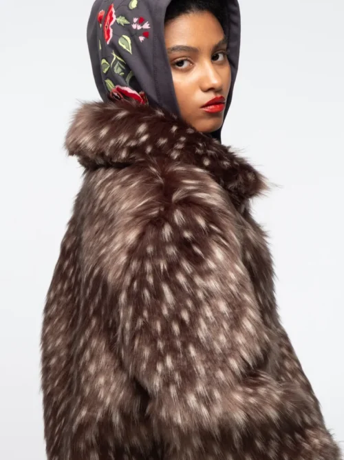 Peace & Chaos Lavish Eco-Fur Coat Γυναικεία Γούνα - Image 13