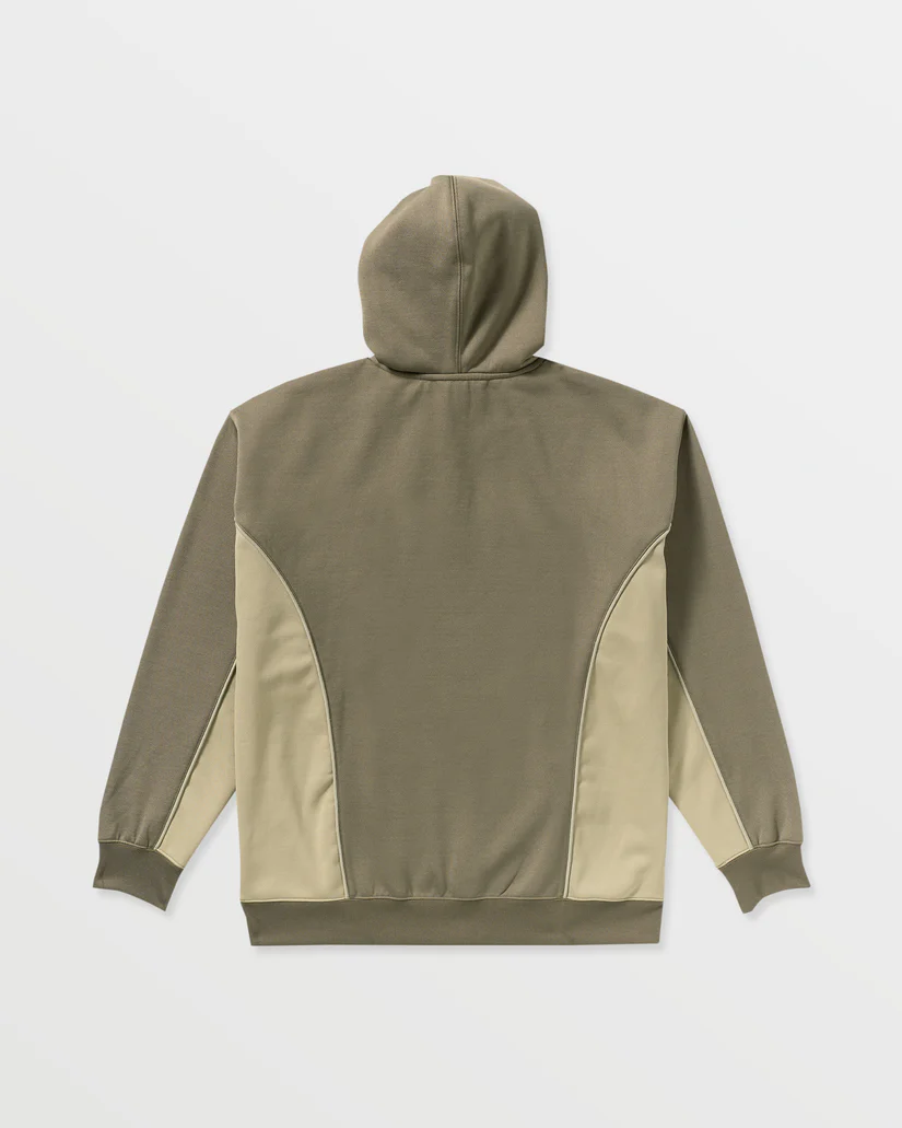 ανδρικό πράσινο φούτερ από την volcom, vital hydro hoodie