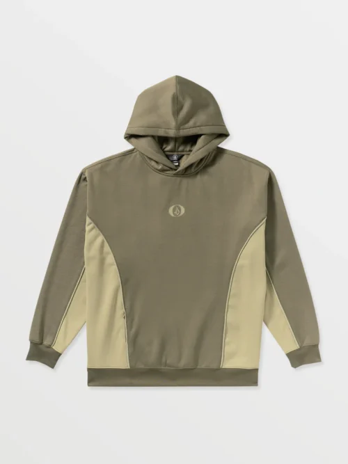 ανδρικό πράσινο φούτερ από την volcom, vital hydro hoodie