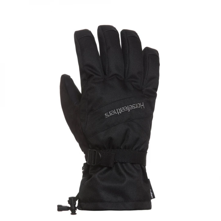 horsefeathers-cornell-snow-gloves-black γάντια για χιονοδρομία σε μαύρο χρώμα από την horsefeathers, cornell snow gloves
