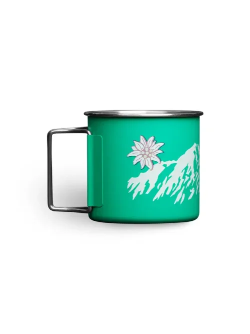 κούπα από ατσάλι με γαλαζοπράσινο χρώμα και σχέδιο από την Picture, beavy cup