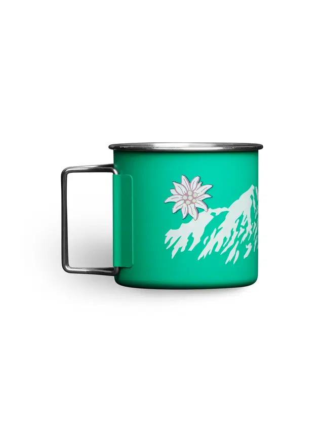 κούπα από ατσάλι με γαλαζοπράσινο χρώμα και σχέδιο από την Picture, beavy cup