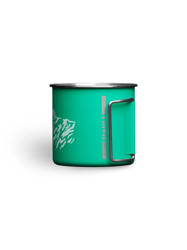 κούπα από ατσάλι με γαλαζοπράσινο χρώμα και σχέδιο από την Picture, beavy cup