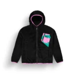 γυναικεία φλις ζακέτα σε μαύρο χρώμα από την picture, izimo fz fleece