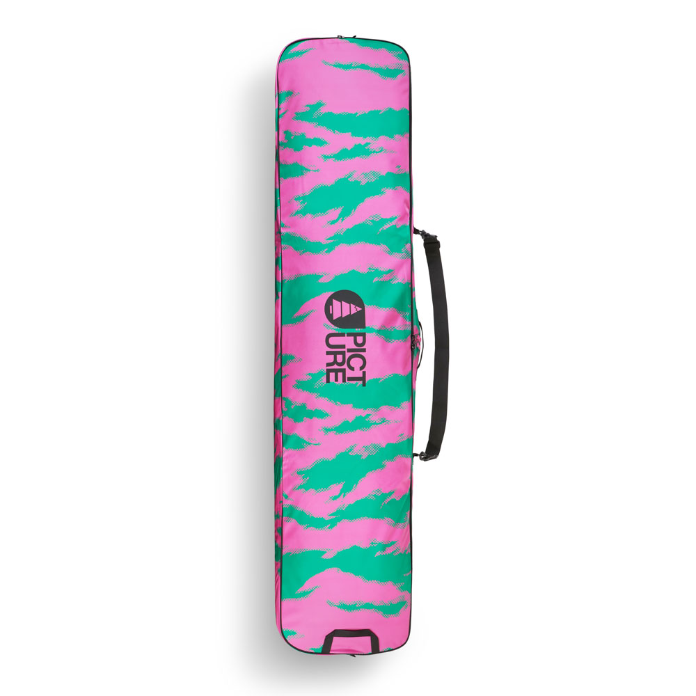 σάκος μεταφοράς snowboard σε ροζ και πράσινο χρώμα από την Picture, snow bag retro bliss print