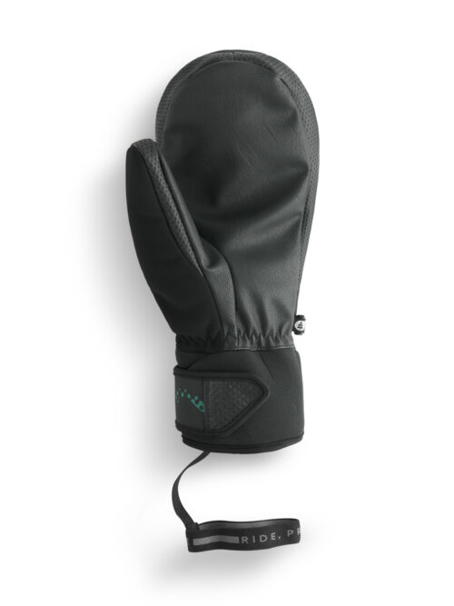 Αντρικά γάντια της εταίρας Picture σε μαύρο χρώμα με σχέδια.