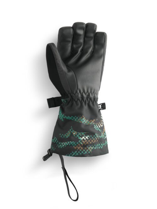 παιδικά γάντια για σκι σε πράσινο και μαύρο χρώμα από την Picture, graby gloves
