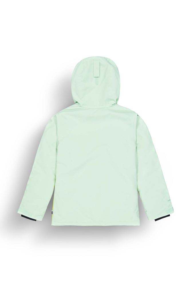 μπουφάν βουνού της εταιρίας Picture, σε χρώμα ροζ και μέντα.