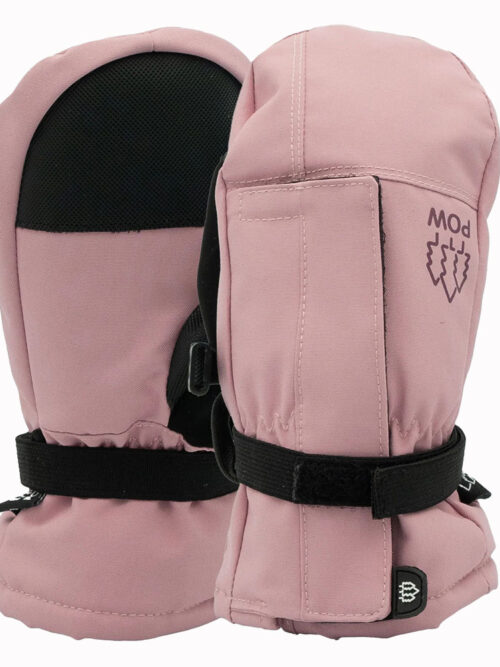 παιδικά γάντια σε χρώμα ροζ από την εταιρεία pow, mc mitt