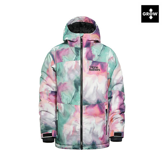 Παιδικό μπουφάν για το βουνό από την εταιρία Horsefeathers με διάφορα χώματά.