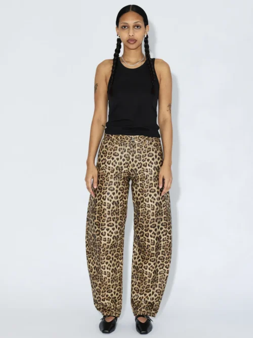 Animal print παντελόνι από την εταιρεία Dr.Denim.