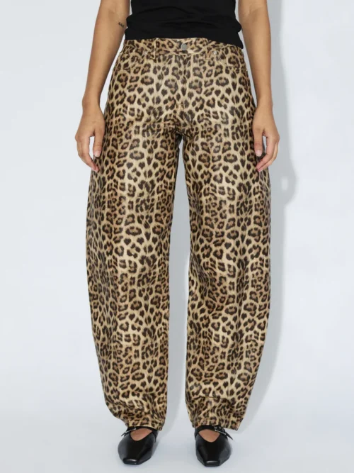 Animal print παντελόνι από την εταιρεία Dr.Denim.