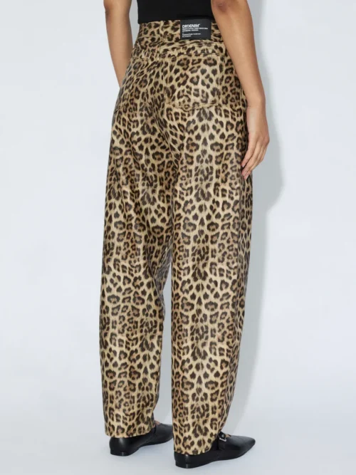 Animal print παντελόνι από την εταιρεία Dr.Denim.