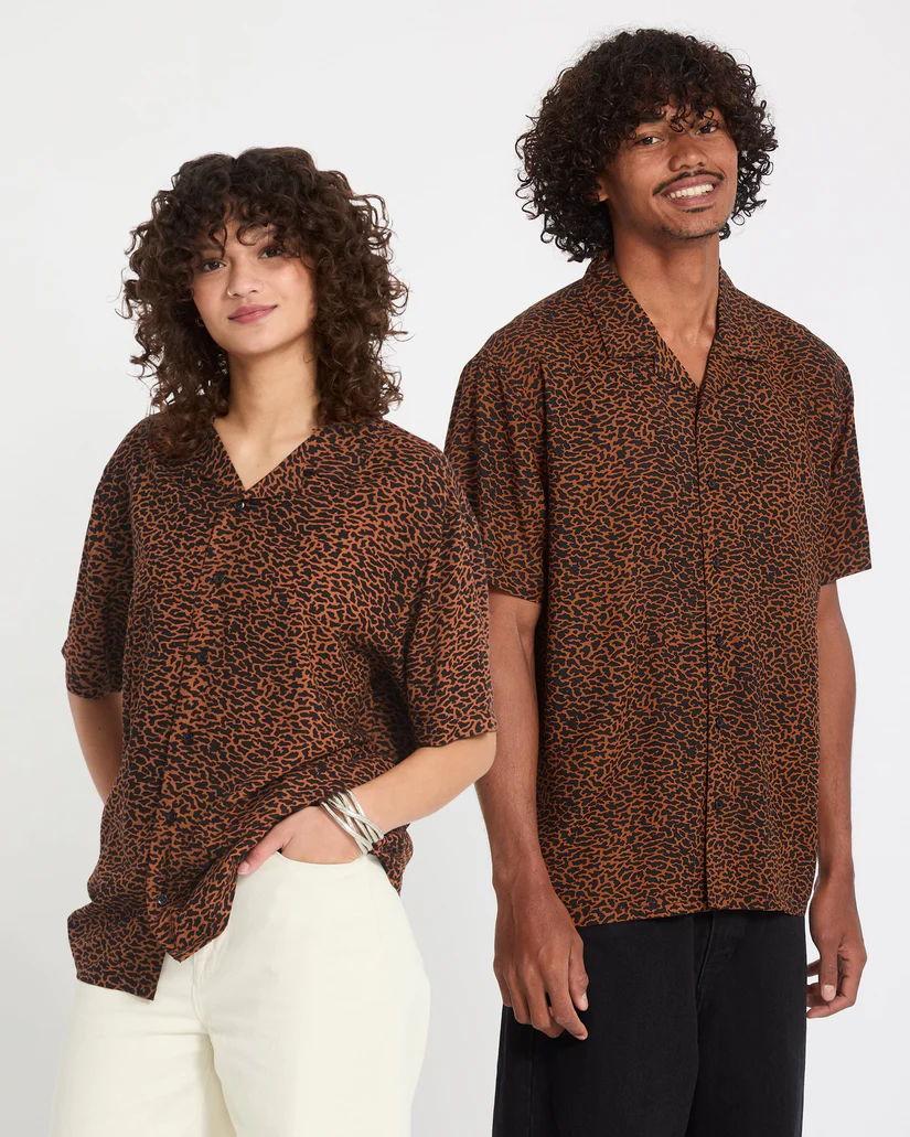 Πουκάμισο με animal print από την εταιρία Volcom.