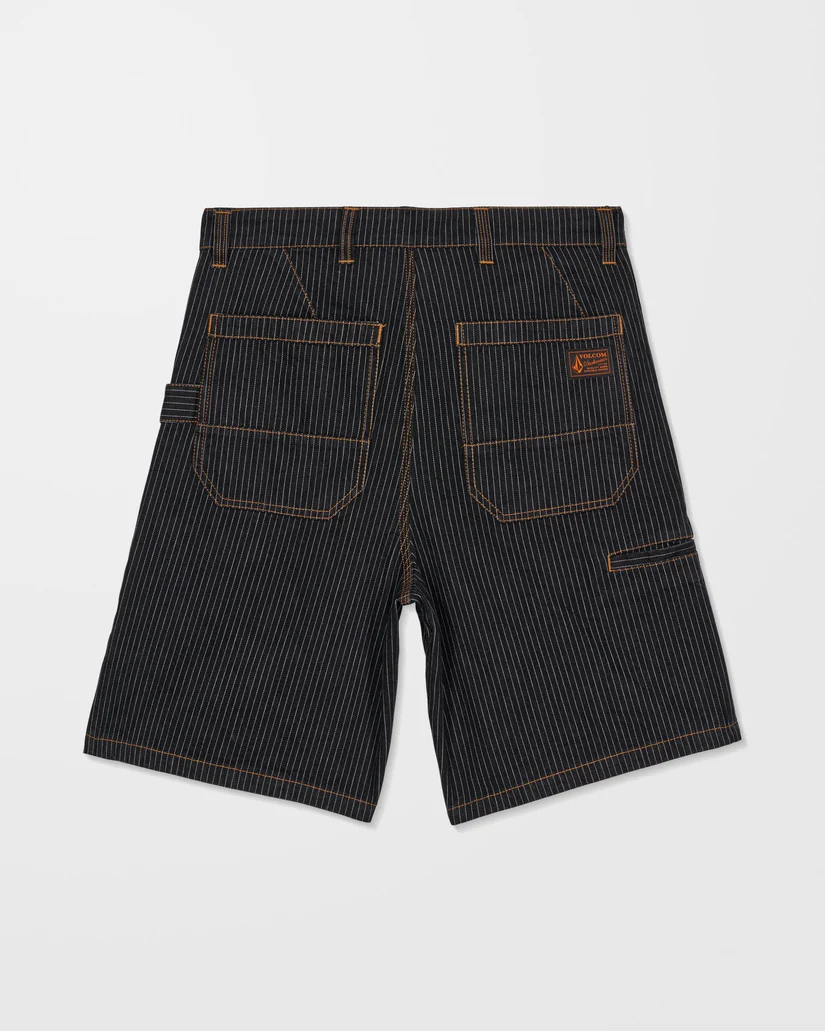 Αντρική βερμούδα από την Volcom με σχέδια κάθετες γραμμές.