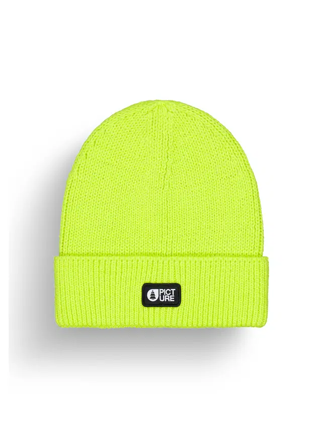 Σκουφάκι από την εταιρία Picture σε νέων κίτρινο χρώμα.