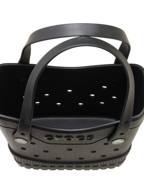 Crocs τσάντα σε μαύρο χρώμα.