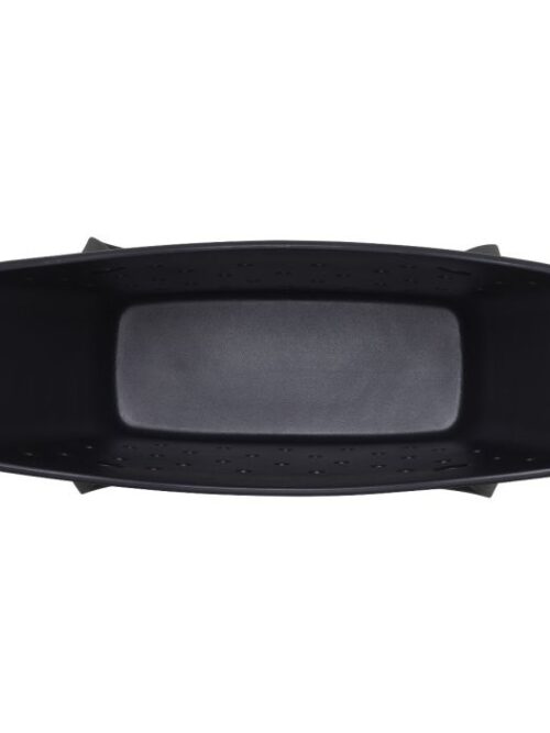 Crocs τσάντα σε μαύρο χρώμα.