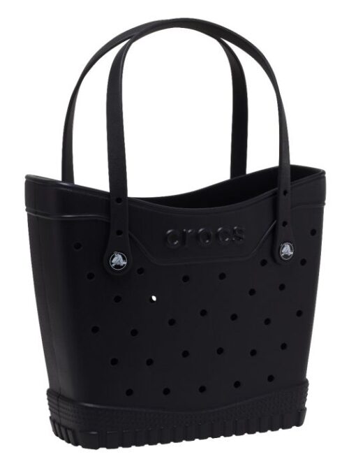 Crocs τσάντα σε μαύρο χρώμα.