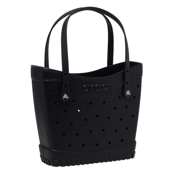 Crocs τσάντα σε μαύρο χρώμα.