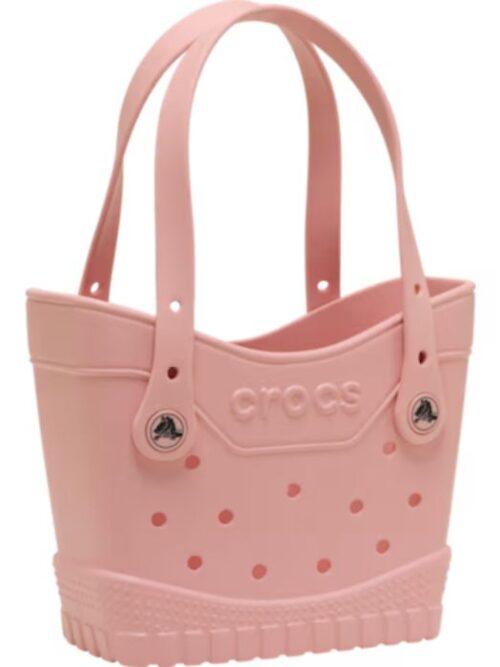 Crocs τσάντα σε ρόζ χρώμα.