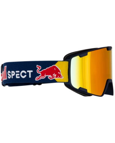 Μάσκα για το βουνό από την εταιρία Red Bull με μπλέ και κόκκινο φακό.