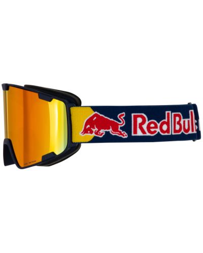 Μάσκα για το βουνό από την εταιρία Red Bull με μπλέ και κόκκινο φακό.