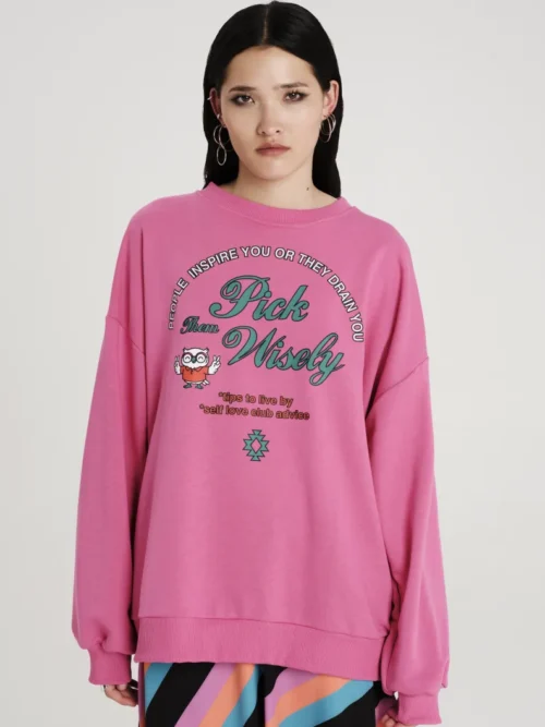 Φούτερ από την Peace & Chaos με σχέδια.