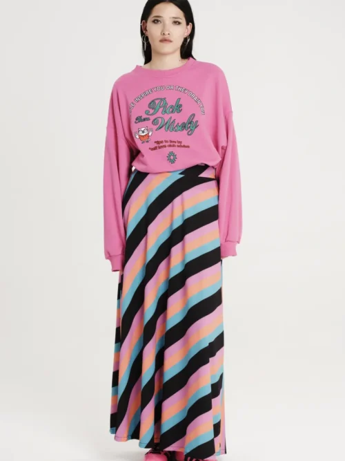 Μaκριά Φούστα με ρίγες από την εταιρία Peace and Chaos.