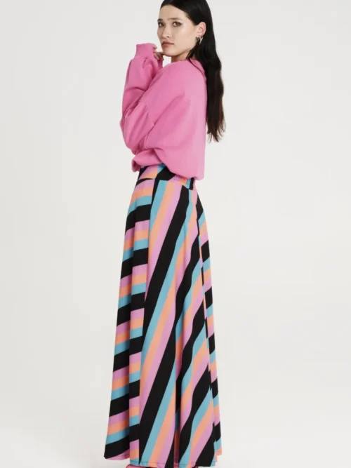 Μaκριά Φούστα με ρίγες από την εταιρία Peace and Chaos.