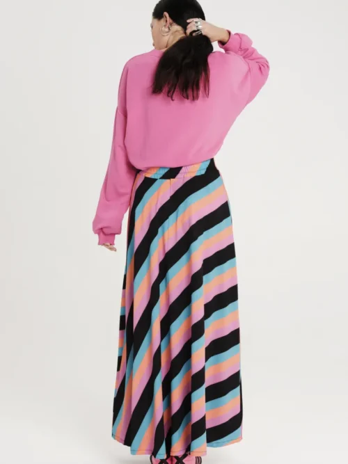 Μaκριά Φούστα με ρίγες από την εταιρία Peace and Chaos.