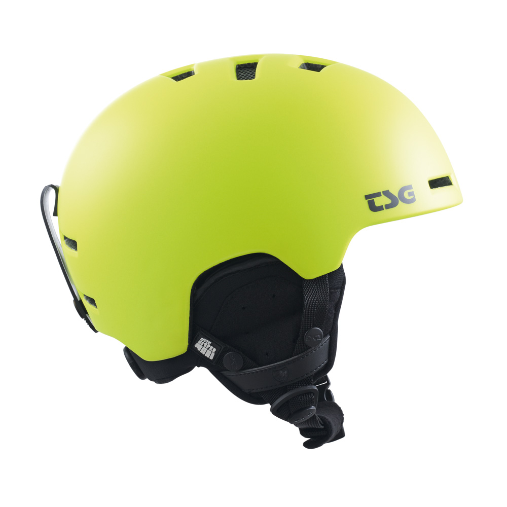 Παιδικό κράνος από την εταιρία TSG σε χρώμα κίτρινο.