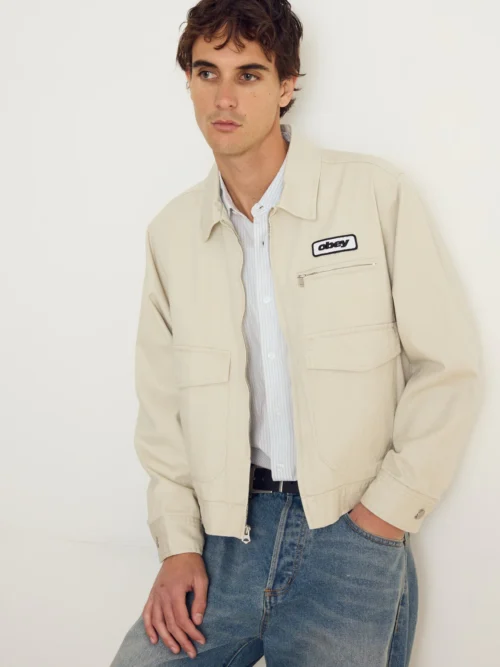 Obey Walter Work Jacket - Image 7