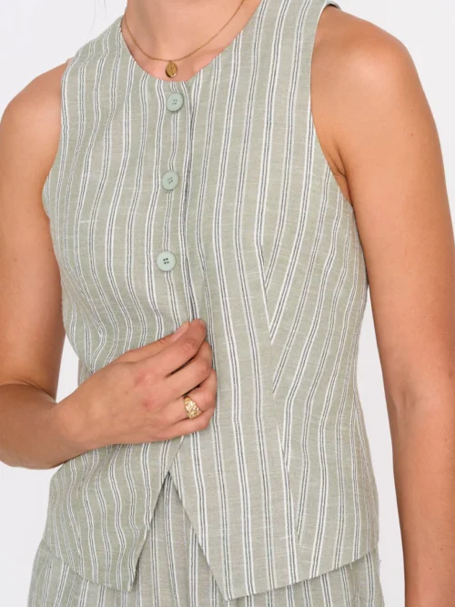 24Colours Green Vest - Image 2