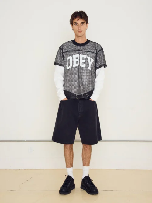 Obey Collegiate Practice Jersey T-shirt - Image 5