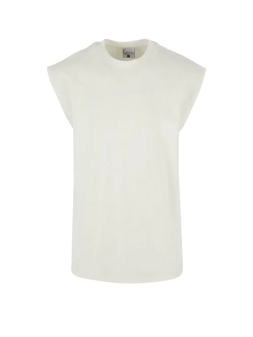 Αμάνικο μπλουζάκι σε λευκό χρώμα από την εταιρία Karl Kani.