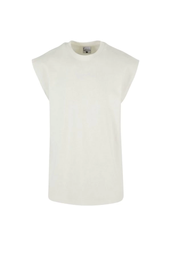 Αμάνικο μπλουζάκι σε λευκό χρώμα από την εταιρία Karl Kani.