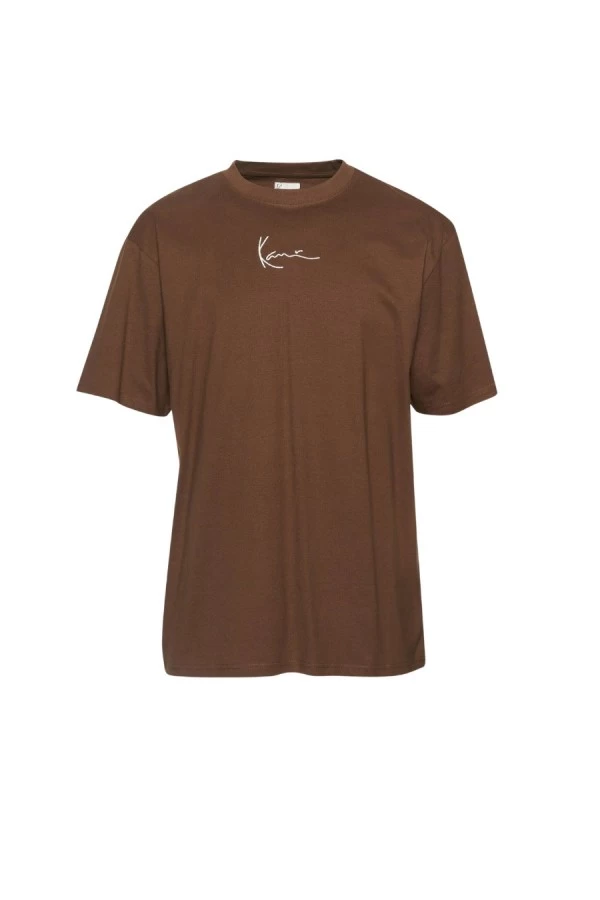 Κοντομάνικο μπλουζάκι σε καφέ χρώμα από την εταιρία Karl Kani.