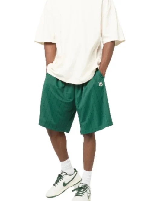 Karl Kani Insignia Shadow Pinstripe Soccer Shorts - Image 3