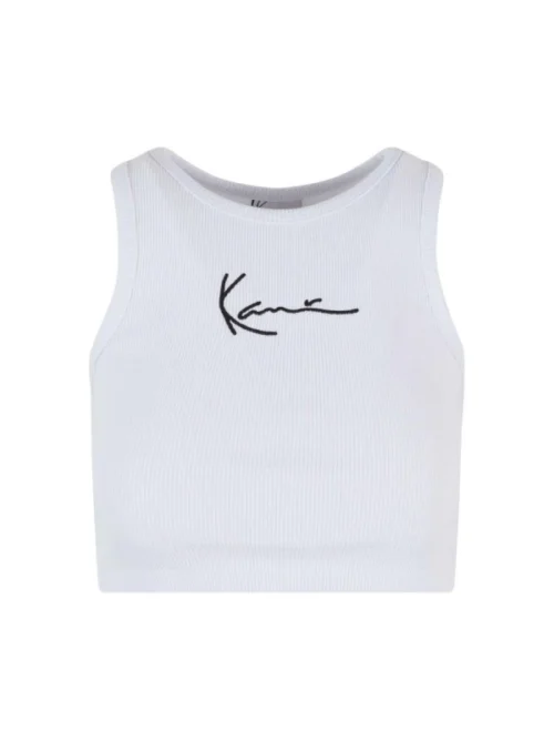 Karl Kani Sleeveless Rib Racer Top - Image 4