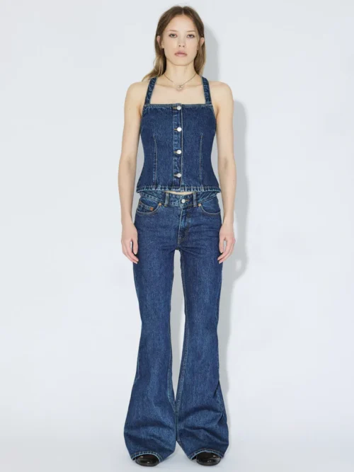 Dr.Denim Niamh Top - Stream Dark Retro Vintage - Image 5