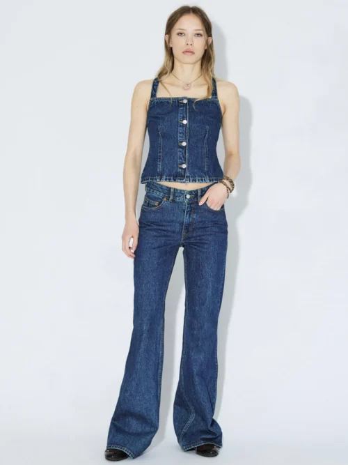 Dr.Denim Niamh Top - Stream Dark Retro Vintage - Image 6