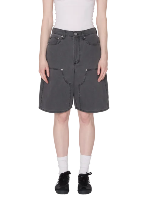 Obey Shift Panel Denim Short - Image 1