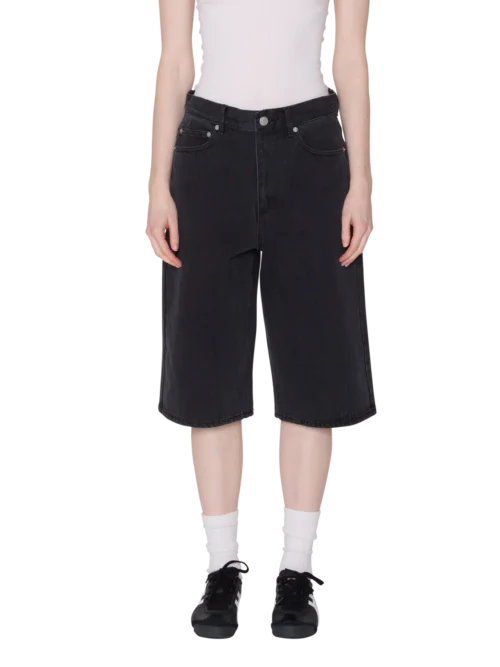 Obey Karina Long Denim Short - Image 1