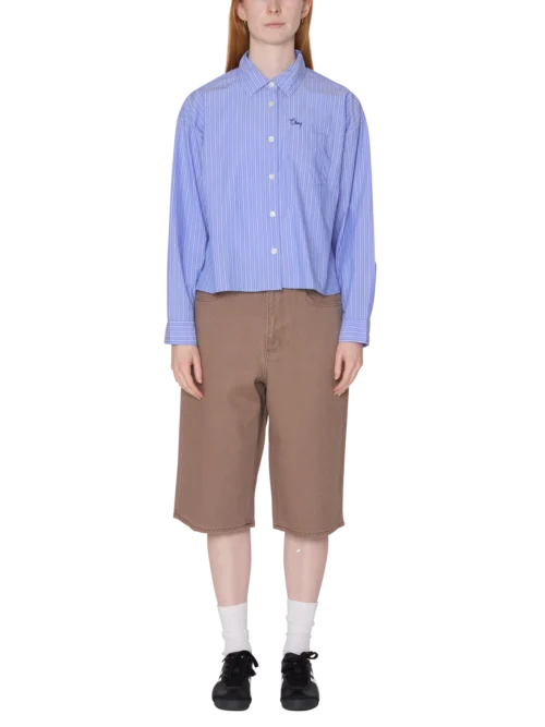 Obey Leisure Stripe Shirt - Image 4