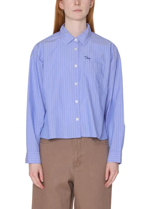 Obey Leisure Stripe Shirt - Image 1